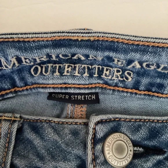 American Eagle Jeggings SUPER STRETCH Hi-Rise Jegging Size 6 Regular - Picture 3 of 5